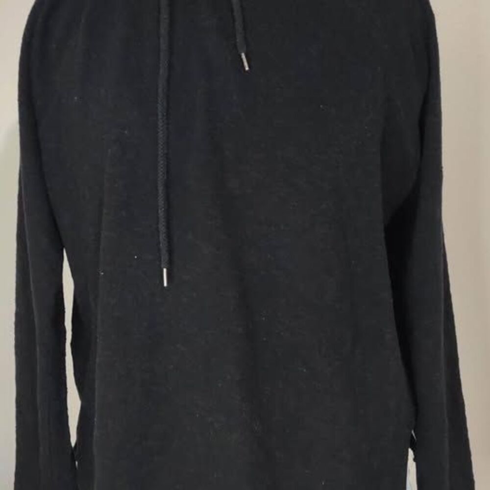 Medium Aerie Hoodie Black Long Sleeve C4167